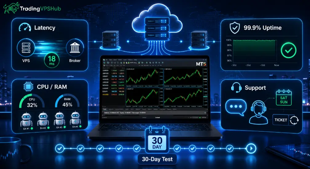 5 Best Cheap Forex VPS Providers for EA Trading in 2026 8 Forex VPS Test Method Explained