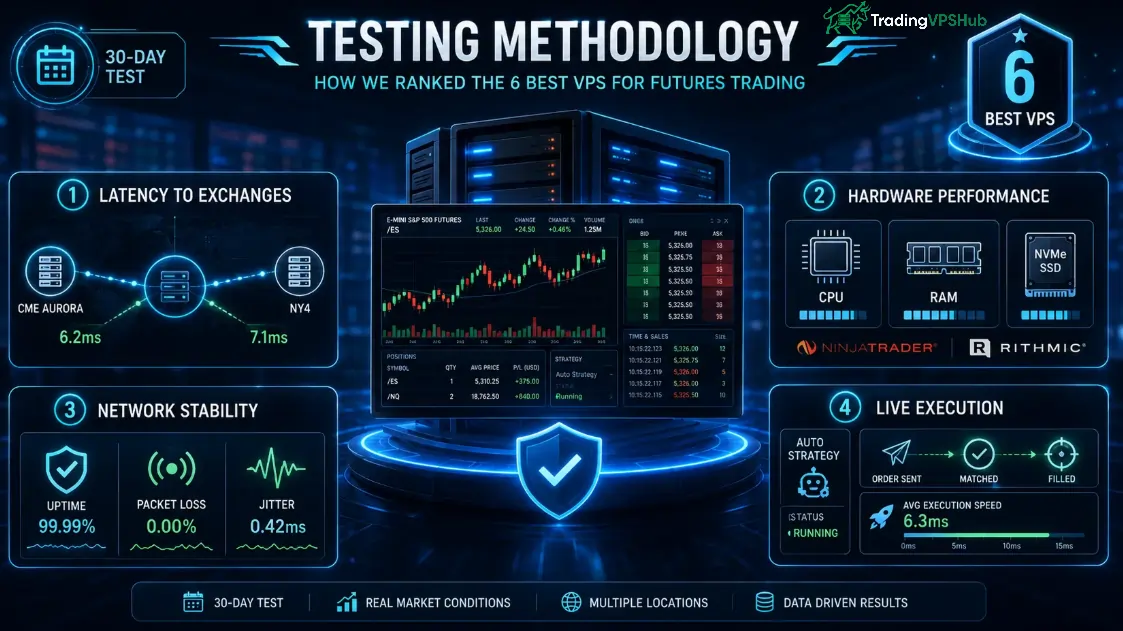 6 Best VPS for Futures Trading Compared and Ranked (2026) 3 TradingVPSHub VPS Testing Process