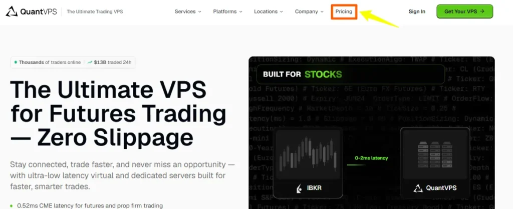 QuantVPS Coupon: 30% Off + $41.99 VPS Deal for Traders (2026) 11 Open the QuantVPS pricing page