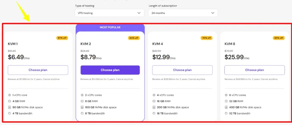 Hostinger VPS Coupon: 10% Off on KVM Plans + Free Backups 7 Pick the Right Hostinger VPS Plans