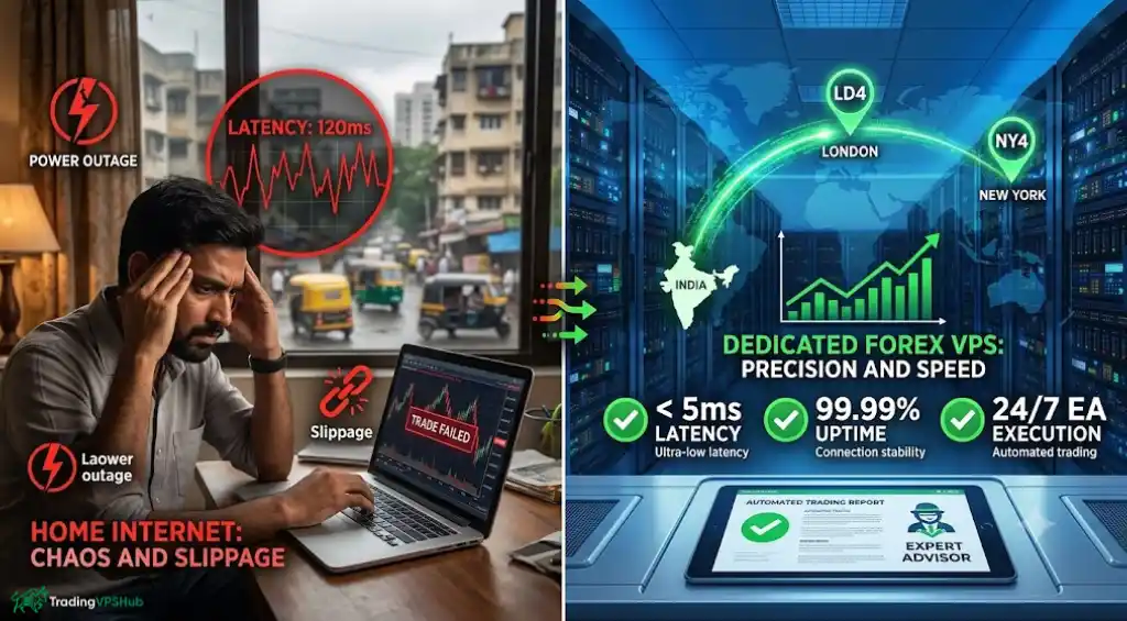 Dedicated trading VPS for Indian Forex traders