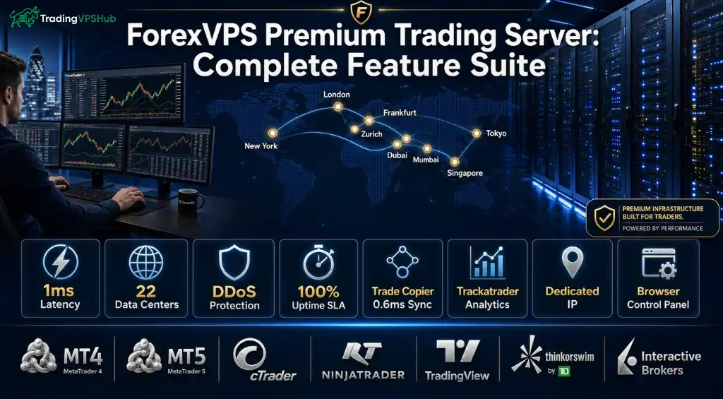 ForexVPS.net Coupon 2026: Code EXTRA20OFF Cuts VPS Prices by 36% 6 Discounted ForexVPS.net plan features for traders