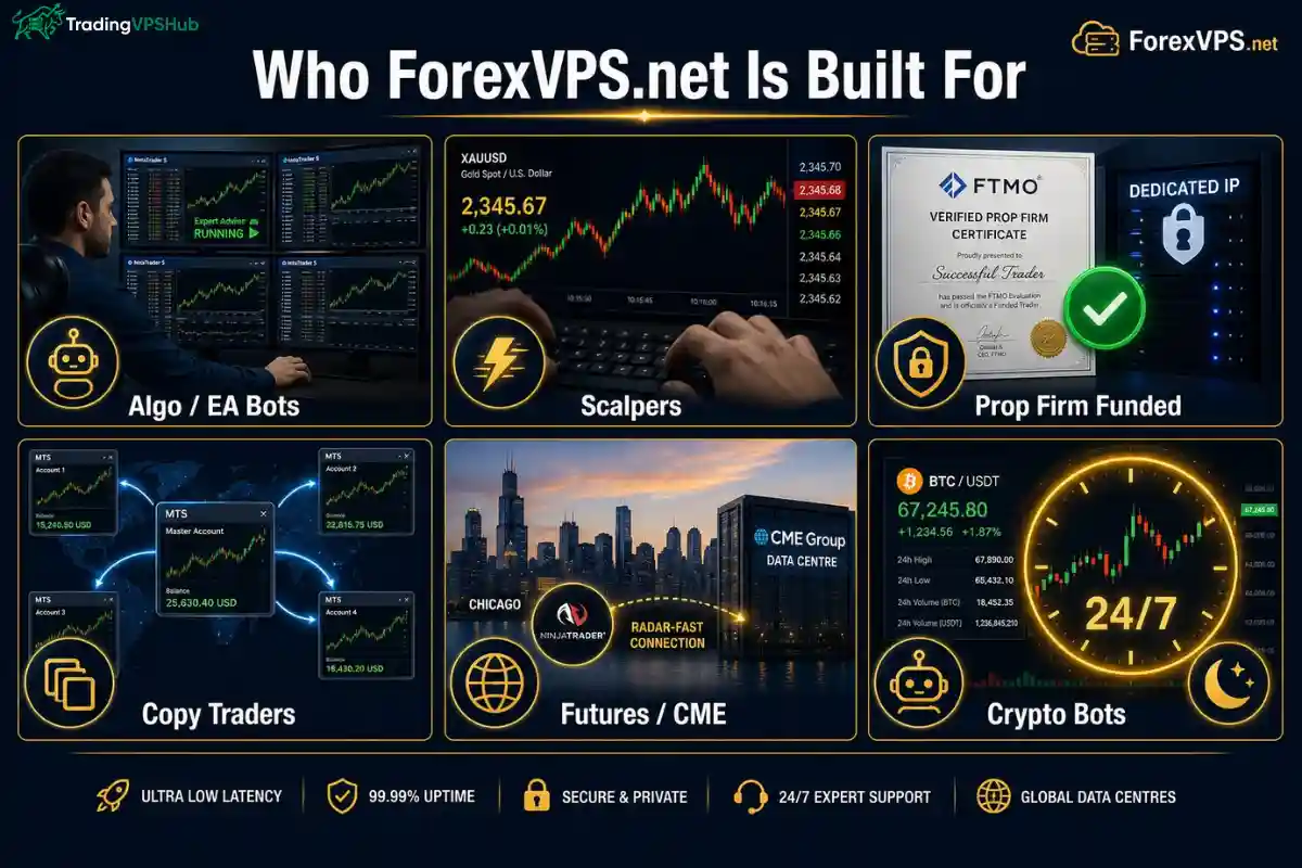 ForexVPS.net Review: 1.1ms Latency and 100% Uptime Tested 8 ForexVPS-net supports traders needing reliable VPS uptime