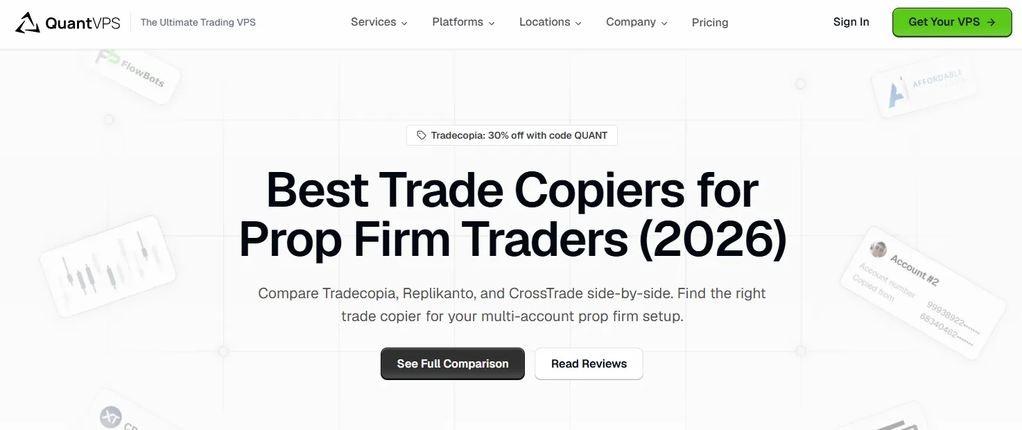 QuantVPS Trade copier